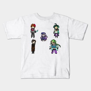 Badly Drawn Liyue 2 Sticker Pack Kids T-Shirt